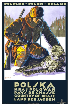 Visit Poland Vintage Travel Poster